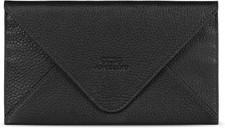 Genuine Leather Card Holder Wallet with Phone Pocket – Slim, RFID Protected