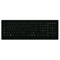 Mediarange Kabelgebundene Tastatur, Mit Ultraflachen Tasten, Qwertz, Schwarz Qwe