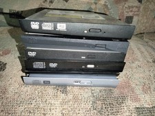 Laptop DVD/CD Drives Lot of 6 Mixed Models SATA Interface and Other