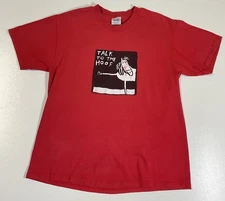 Vintage Talk To The Hoof Horse T Shirt Sz L Funny Novelty Art Jared Lee 90s