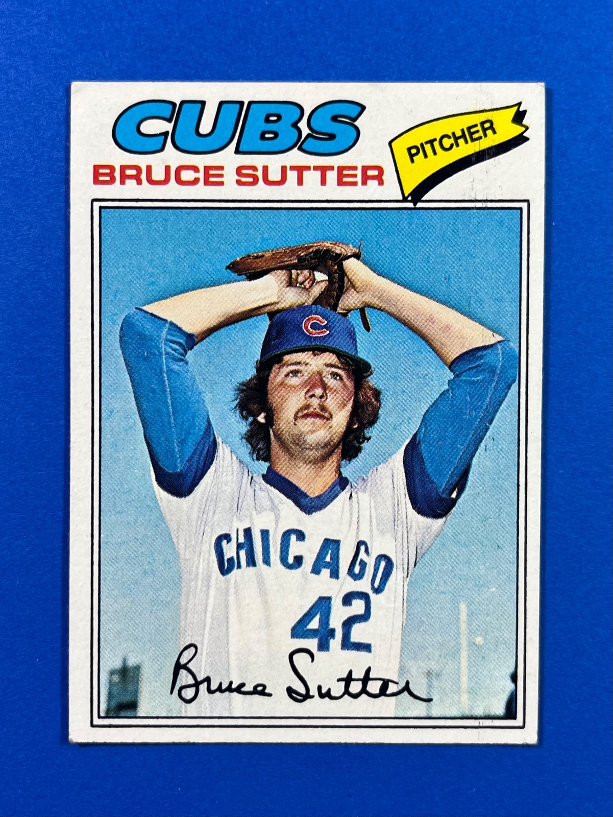 1977 Topps - Bruce Sutter #144 (RC) HOF EX