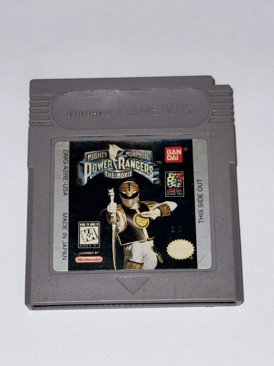 Mighty Morphin Power Rangers: The Movie Nintendo Video Games for