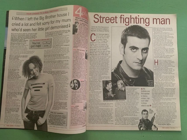 THE LOOK mag 10-Mar-2001 EASTENDERS Red Nose Day Lindsey Coulson Chris Gascoyne - Image 3 of 4