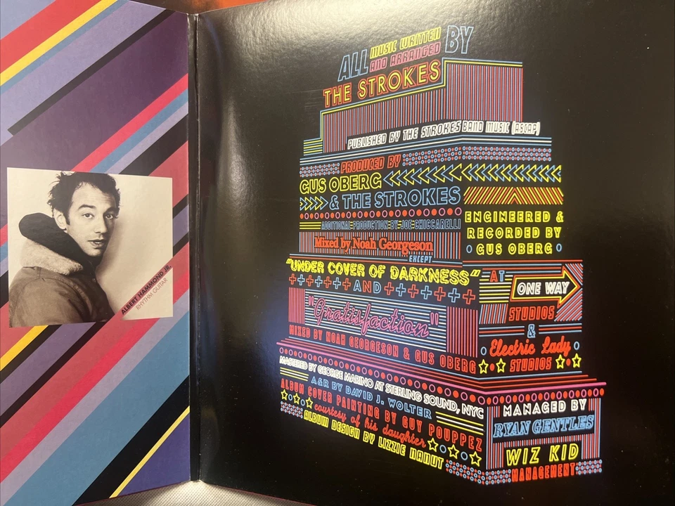 Штрихи LP углы стерлинг гравировка - ультразвуковой чистый 2011 EX! - Изображение 3 из 4