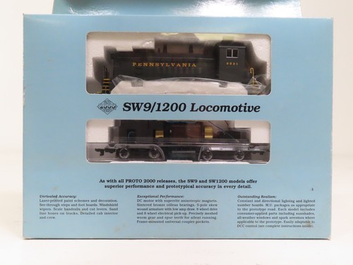 Proto 2000 8902 HO PRR Lok SW9 mit M.U. #8521 LN  | Zustand: Used