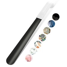 Long Handle Shoe Horn, 16.5, Metal, Seniors, Men, Women, Kids, Boots, Sturdy