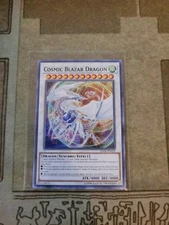 YUGIOH COSMIC BLAZAR DRAGON LED6-EN029 COMMON UNLIMITED ED NM