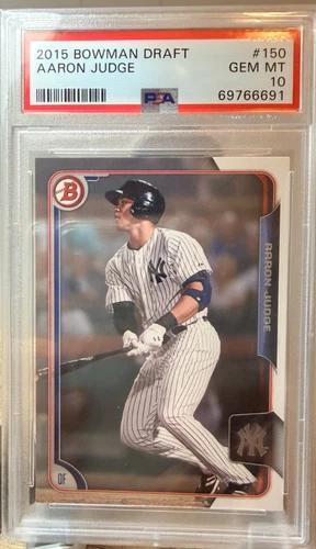 2015 Bowman Draft #150 AARON JUDGE New York Yankees PSA 10