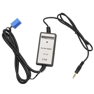Car AUX Adapter Undistorted Sound Transmission ABS Material Construction
