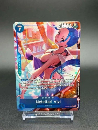 One Piece EB04-025 Nefeltari Vivi Alt Art OP14 The Azure Sea’s Seven NM