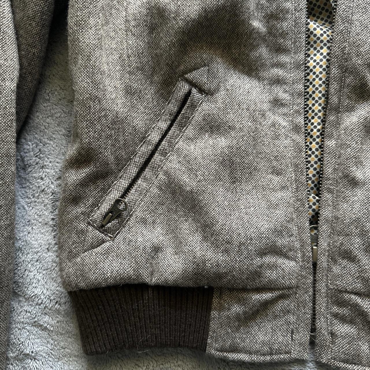 Heritage 1981 Women's Gray Basic Jacket S Collare… - image 3