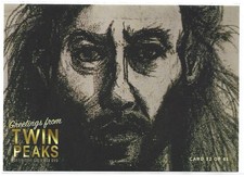 Twin Peaks Gold Box Postcard #32 of 61 - Bob Sketch
