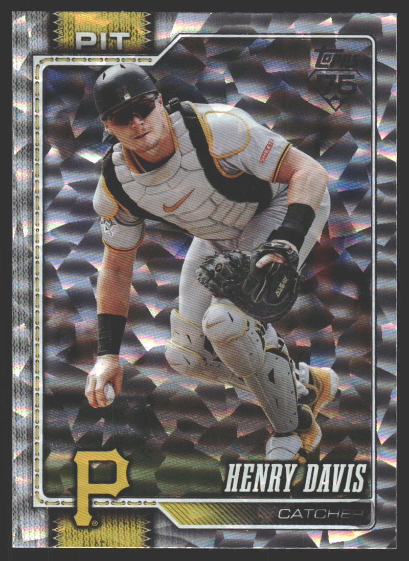 Henry Davis #521 2026 Topps Diamante Foil Pittsburgh Pirates