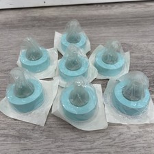 Lot Of 7 Enfamil Slow Flow Soft Nipples Disposable EXP 02/2027 Green