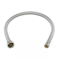 3/8 In. Compression X 1/2 In. FIP X 20 In. Braided Stainless Steel Faucet Supply