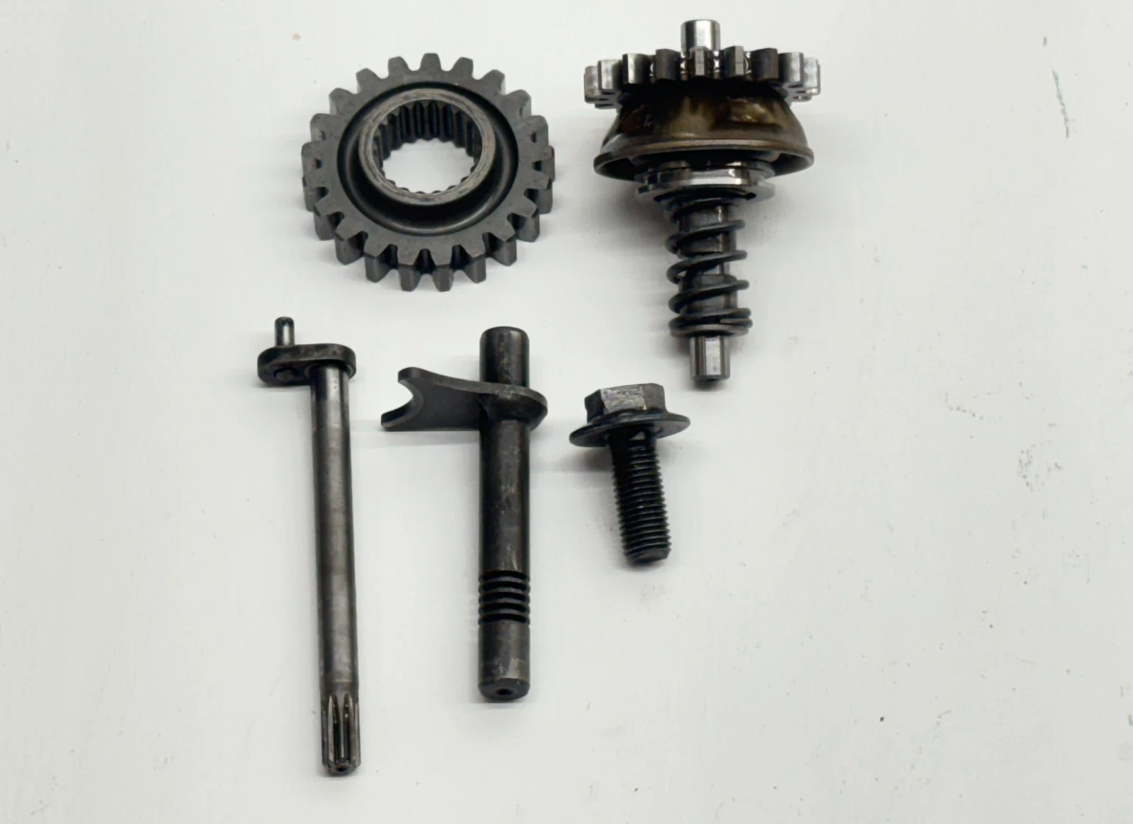 1999 Honda CR250R Power Valve Governor Bolt Gear Assembly Dirt Bike CR 250 R OEM