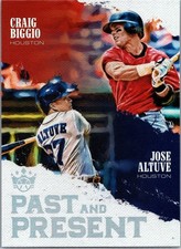 2018 Panini Diamond Kings - Past and Present Craig Biggio Jose Altuve #PP9 