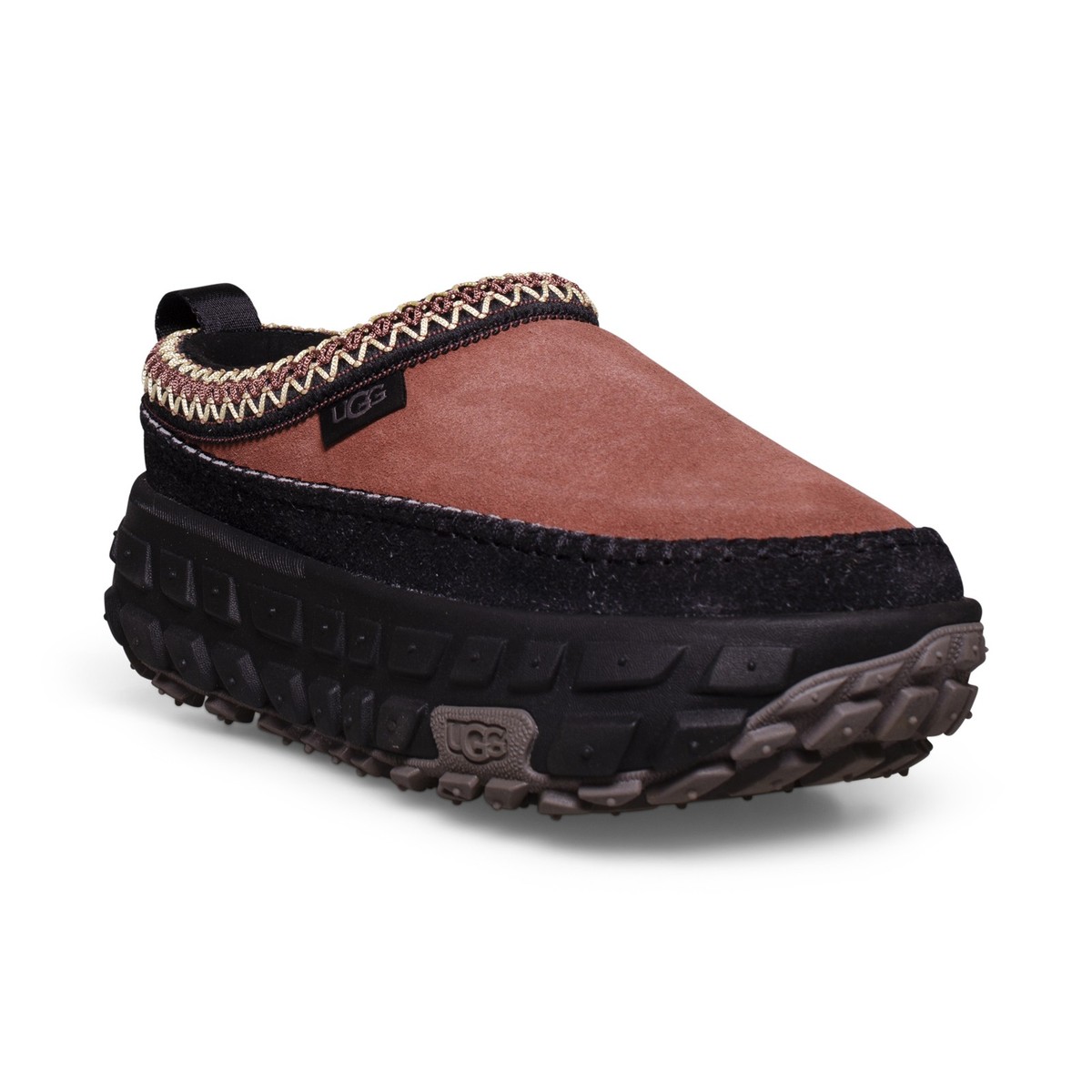UGG VENTURE DAZE RED JASPER/BLACK SUEDE ALL GENDER SHOES