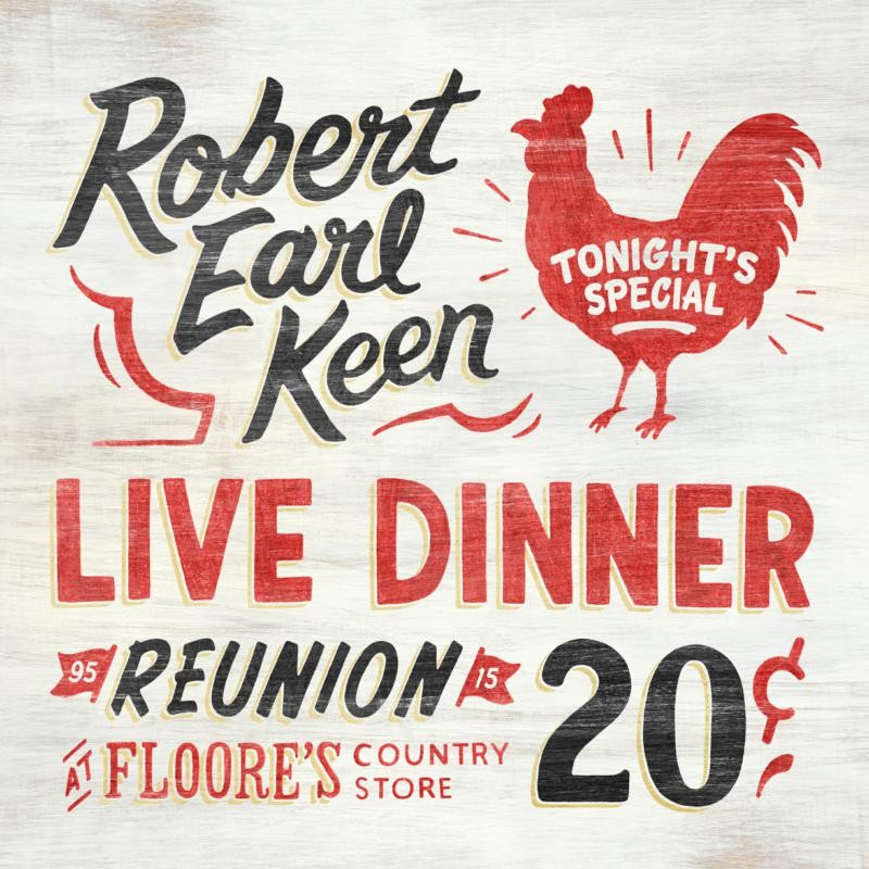 Robert Earl Keen Live Dinner Reunion Double CD DUA1787 NEW