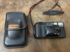 Canon Sure Shot Supreme 38mm 1:2.8 Lens Film Camera With Case