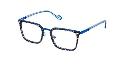 Sting Brille VST549 Blau Matt 53/20/145 Herren