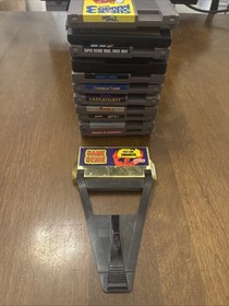 Original NES Nintendo Console Bundle + 11 Game Donkey Kong, Mario, Bible Adventu