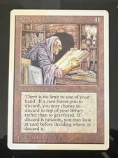 Magic the Gathering MTG Unlimited Library of Leng LP+  (Beta Bob)