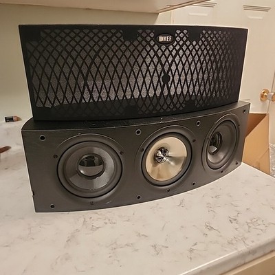 KEF iQ60c SP3644 Center Channel Speaker Black Ash
