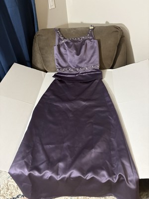 Alexia Designs 2 Piece Purple Dress Style 1259 Size 14