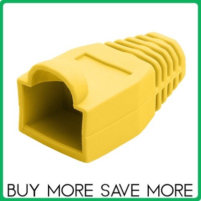 RJ45 Color Strain Relief Boots (50pcs) for RJ45 Cat5 Cat6 Cable Connectors Cap