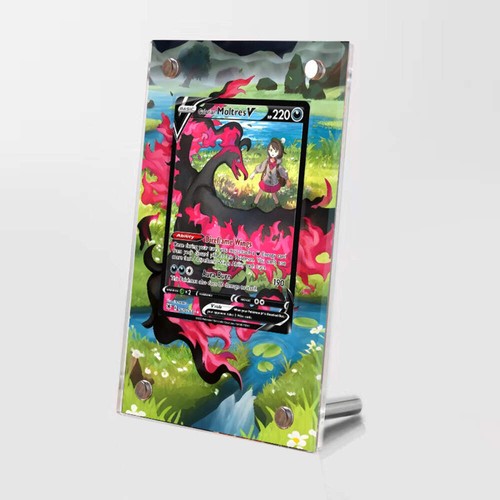 Galarian Moltres V - Tg20/tg30 - Pokémon Extended Artwork Protective Card Displa