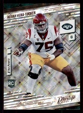2021 Panini Prestige #261 Alijah Vera-Tucker Xtra Points Diamond New York Jets