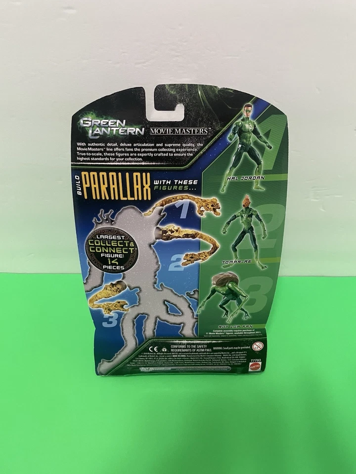 MATTEL DC UNIVERSE GREEN LANTERN MOVIE MASTERS TOMAR-RE 2010 NEW BAF PARALLAX. - Изображение 3 из 4