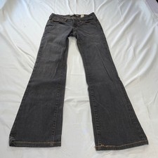 Sergio Valente Womens Size 27 Faded Flared Denim Jeans Vintage Y2K Style
