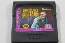 Poker Face Paul's Solitaire Sega Game Gear Cartridge