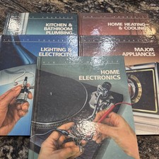 TIME LIFE Set of 5 FIX-IT-YOURSELF DIY Home Repair and Improvement Books