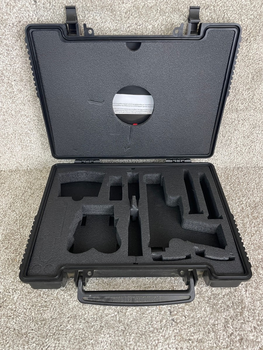 Springfield Armory XDM 40 S&M Pistol Plastic Gun Case with Foam