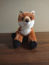 Aurora Flopsie Red Fox 9 Long Plush Stuffed Wild Animal Beanbag Toy 2018