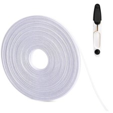 45 Yards Korsettst&auml;be, Korsett St&auml;bchen zum N&auml;hen Fischbein Boning 6mm Wei&szlig;