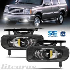 For Cadillac Escalade ESV EXT 2002-2006 LED Fog Lights Assembly Driving Lamp