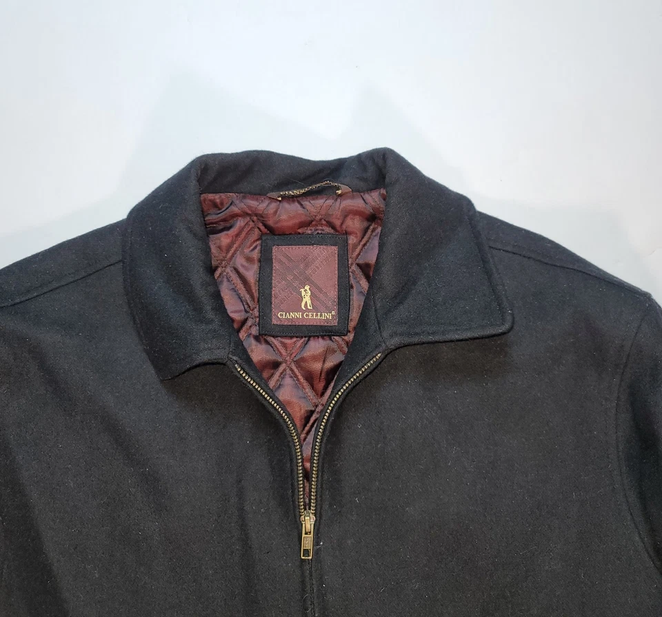 Abrigo Cianni Cellini para hombre talla grande Foto 2 de 4