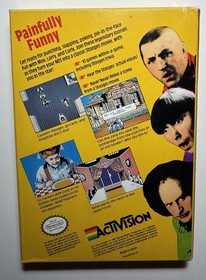 The Three Stooges Nintendo NES Complete CIB Great Condition Poster/Inserts