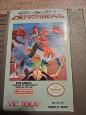 Vintage Authentic Nes Game Cartridge Clash At Demonhead Vic Tokai Nice Condition