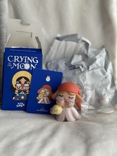 Authentic POPMART CRYBABY Crying to the Moon - The Moon Lover unsealed figure 