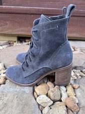 Dolce Vita Drew Dark Gray Suede Ankle Boot Size Womens Size 9 Anthropologie