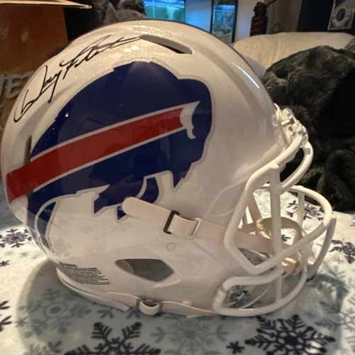 Buffalo Bills Doug Flutie Autographed Football Helmet Beckett BAS