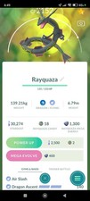 Pok mon G0 - Shiny Rayquaza Moveset Dragon Ascent - mini PTC