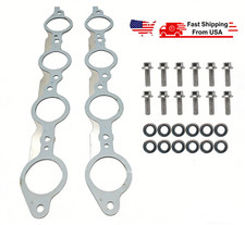 Ls Mls Exhaust Manifold Header Gasket Pair Wbolts For Ls1 4.8 5.3 5.7 6.0 6.2l Ls Mls Exhaust Manifold Header Gasket Pair Wbolts For Ls1 4.8 5.3 5.7 6.0 6.2l