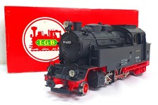 LGB Lehmann 2080D Dampflok mit Rauchfunktion Harz Querbahn 99601 Schwarz mit OVP