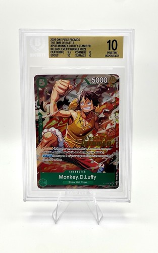 Monkey.D.Luffy (OP16 Release Event Winner) graded BGS 10 for sale on eBay